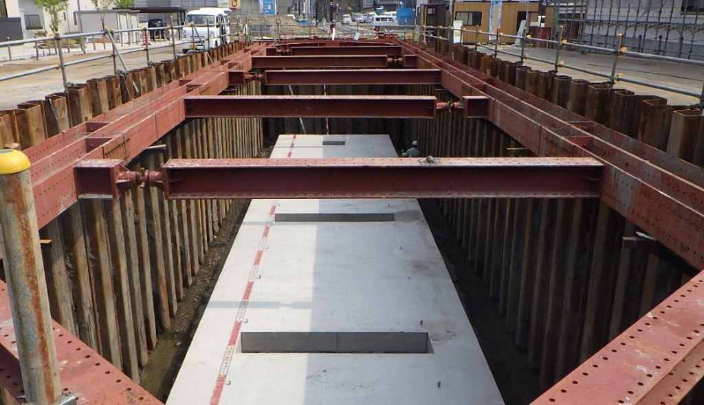 image:2．Installing support structures