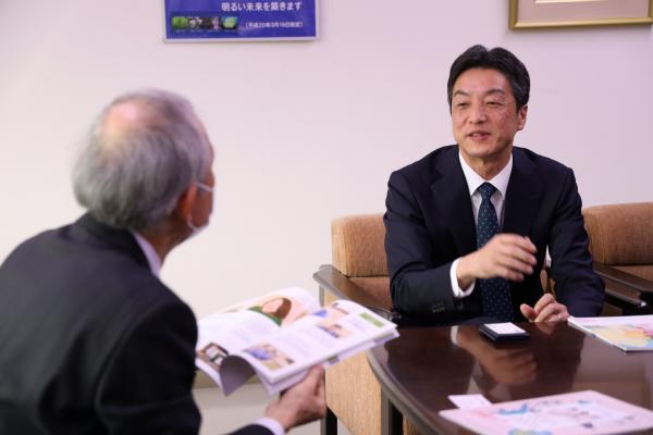 懇談の様子